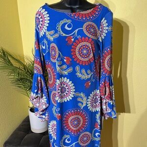 Floral bohemian dress